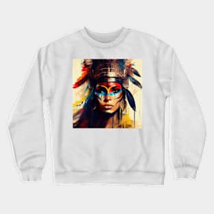 Powerful Egyptian Warrior Woman #11 Crewneck Sweatshirt